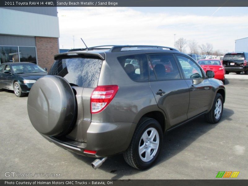 Sandy Beach Metallic / Sand Beige 2011 Toyota RAV4 I4 4WD
