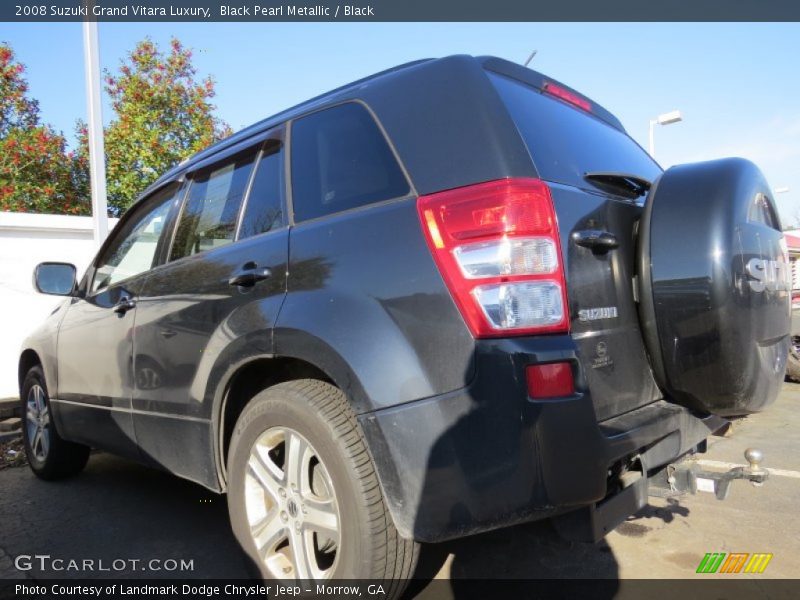 Black Pearl Metallic / Black 2008 Suzuki Grand Vitara Luxury
