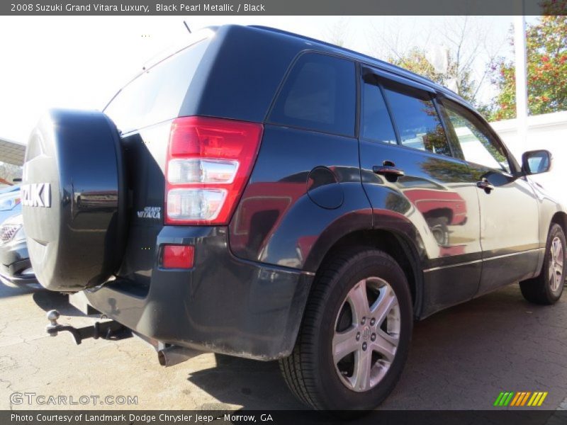Black Pearl Metallic / Black 2008 Suzuki Grand Vitara Luxury