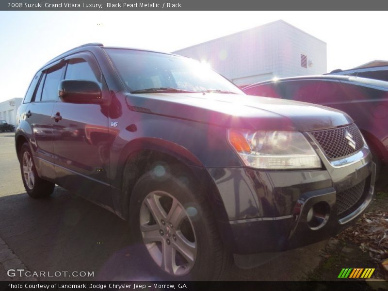 Black Pearl Metallic / Black 2008 Suzuki Grand Vitara Luxury