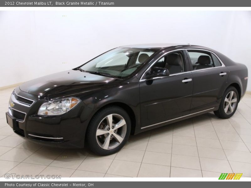 Black Granite Metallic / Titanium 2012 Chevrolet Malibu LT