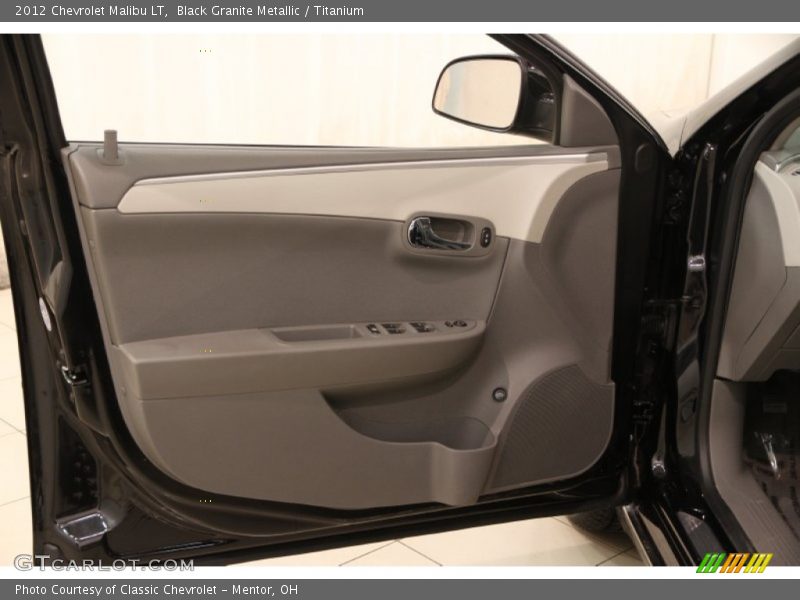 Black Granite Metallic / Titanium 2012 Chevrolet Malibu LT