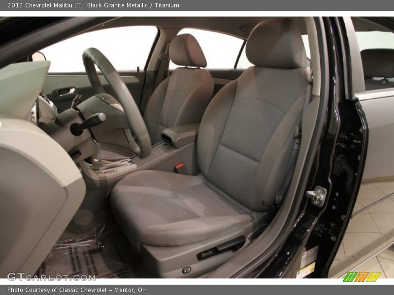 Black Granite Metallic / Titanium 2012 Chevrolet Malibu LT