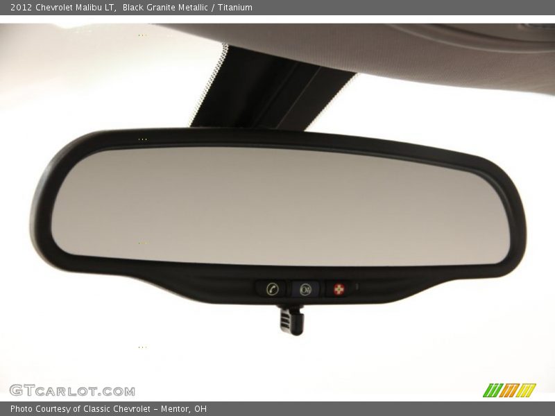Black Granite Metallic / Titanium 2012 Chevrolet Malibu LT