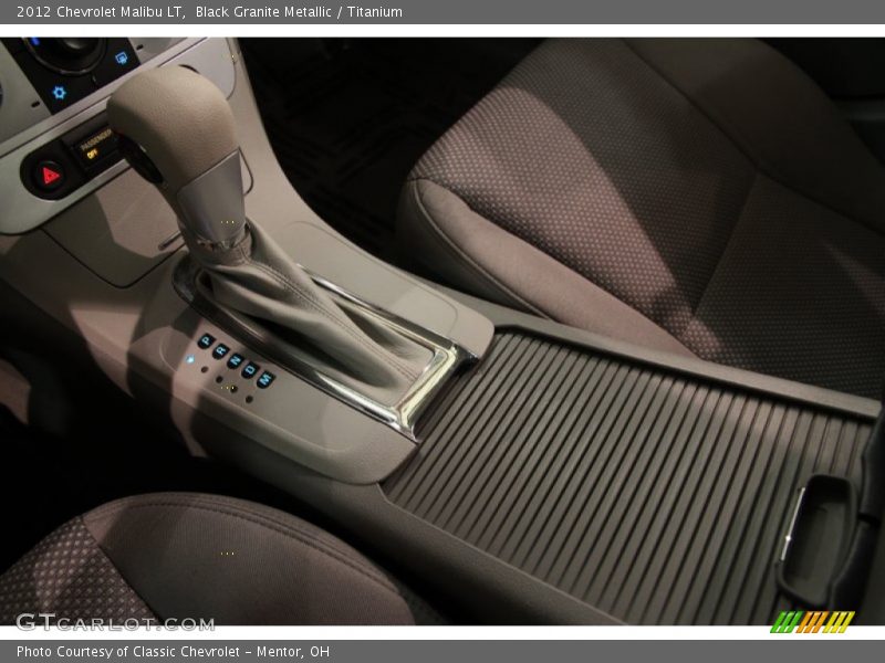 Black Granite Metallic / Titanium 2012 Chevrolet Malibu LT