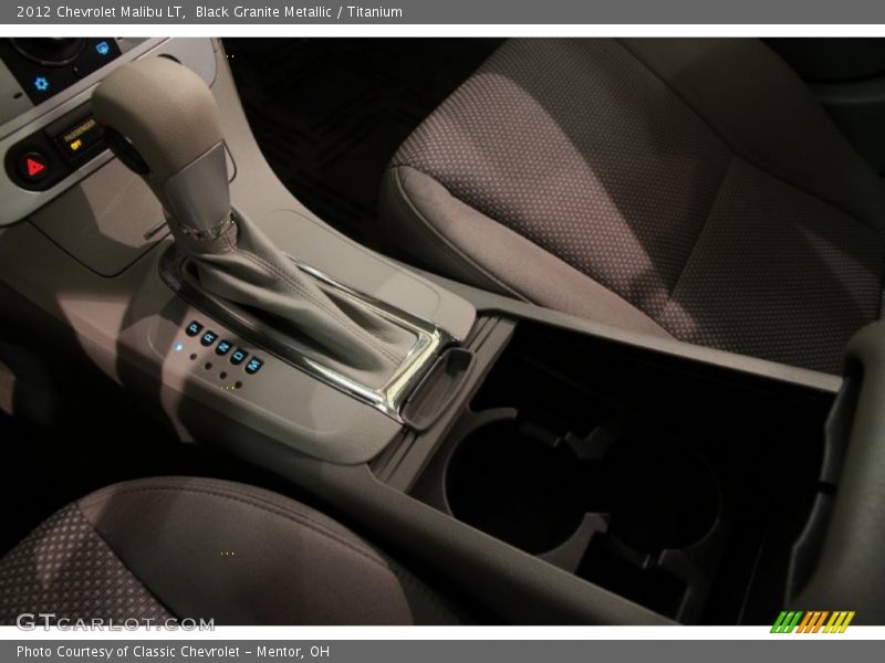 Black Granite Metallic / Titanium 2012 Chevrolet Malibu LT