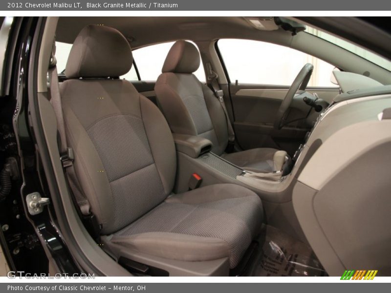 Black Granite Metallic / Titanium 2012 Chevrolet Malibu LT