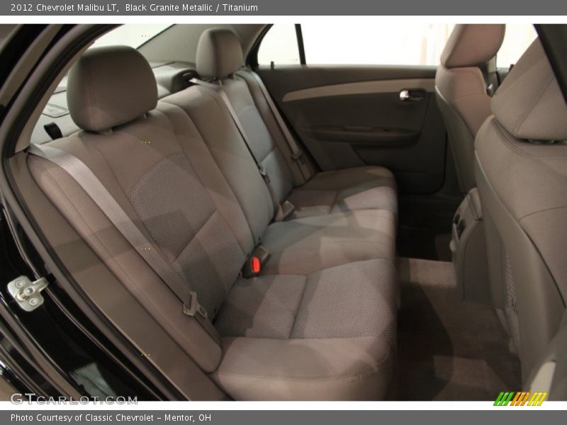 Black Granite Metallic / Titanium 2012 Chevrolet Malibu LT