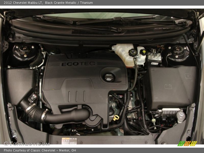 Black Granite Metallic / Titanium 2012 Chevrolet Malibu LT