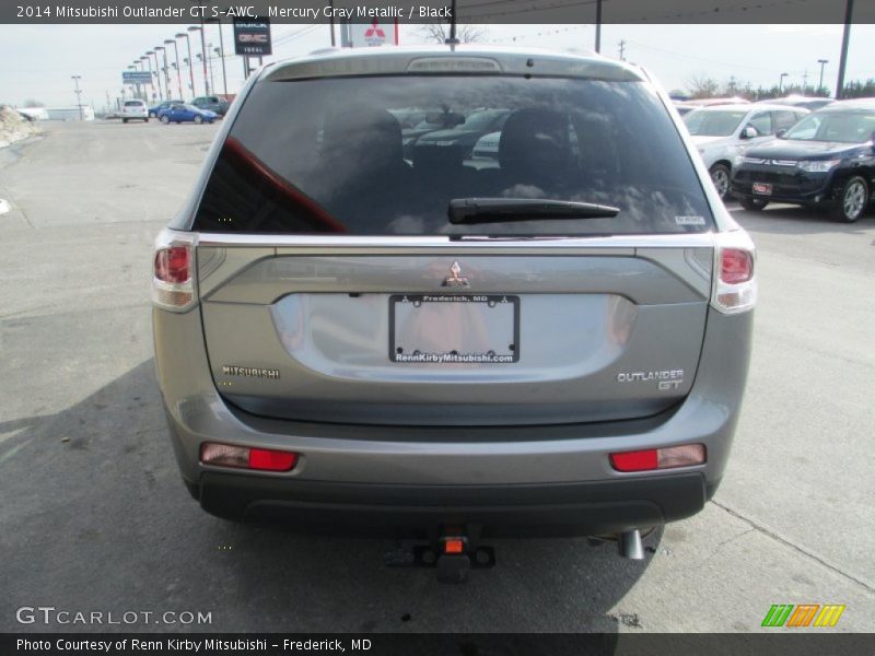 Mercury Gray Metallic / Black 2014 Mitsubishi Outlander GT S-AWC