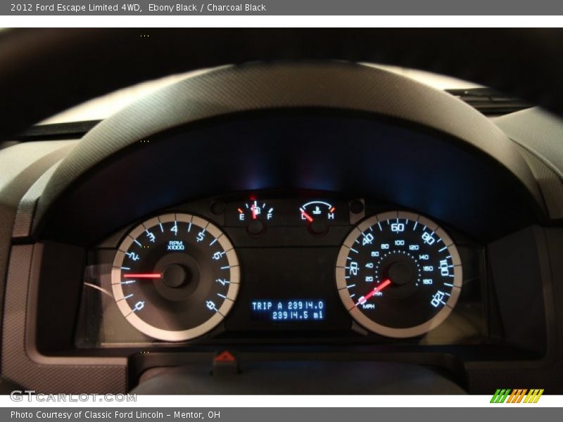  2012 Escape Limited 4WD Limited 4WD Gauges