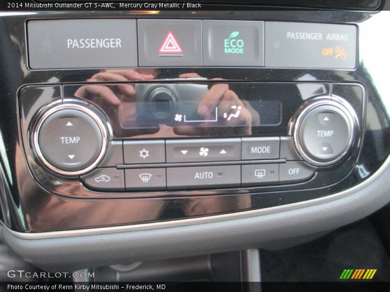 Mercury Gray Metallic / Black 2014 Mitsubishi Outlander GT S-AWC