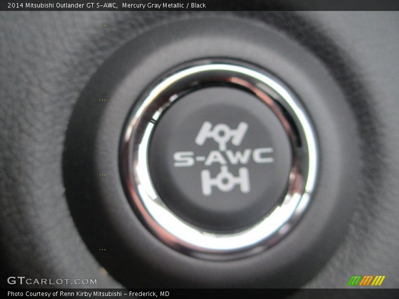 Mercury Gray Metallic / Black 2014 Mitsubishi Outlander GT S-AWC