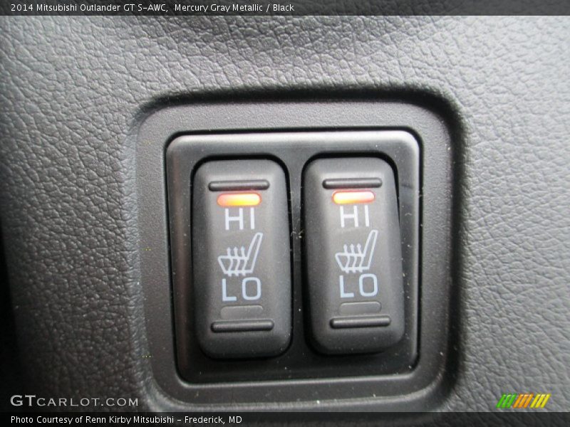 Mercury Gray Metallic / Black 2014 Mitsubishi Outlander GT S-AWC