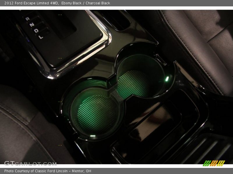 Ebony Black / Charcoal Black 2012 Ford Escape Limited 4WD