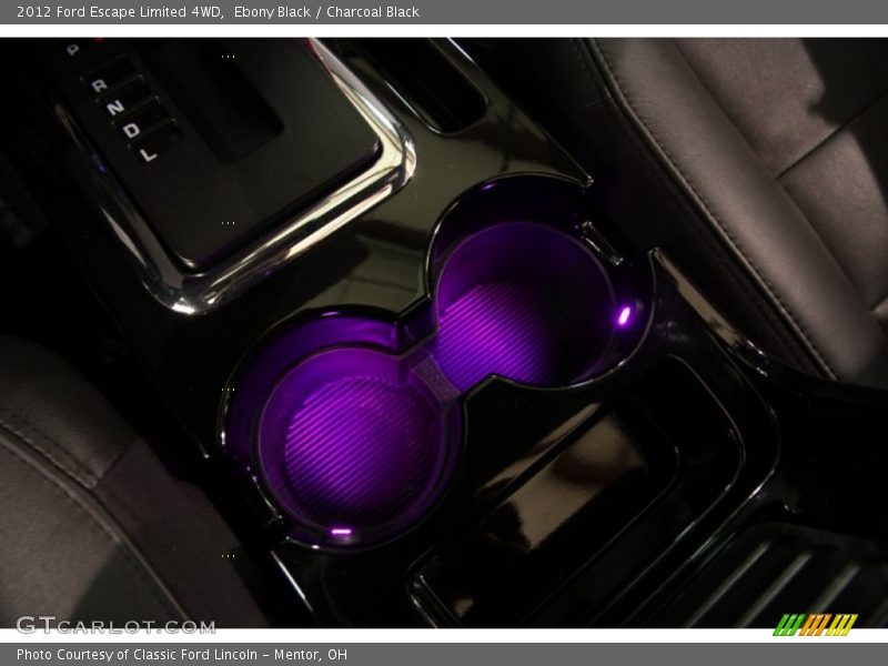 Ebony Black / Charcoal Black 2012 Ford Escape Limited 4WD
