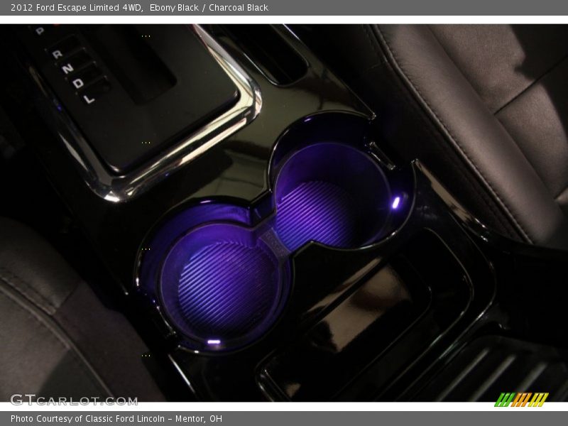 Ebony Black / Charcoal Black 2012 Ford Escape Limited 4WD