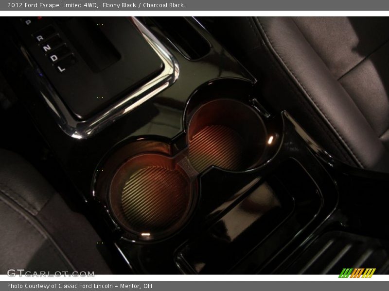 Ebony Black / Charcoal Black 2012 Ford Escape Limited 4WD