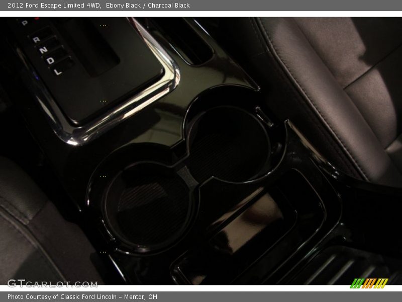 Ebony Black / Charcoal Black 2012 Ford Escape Limited 4WD