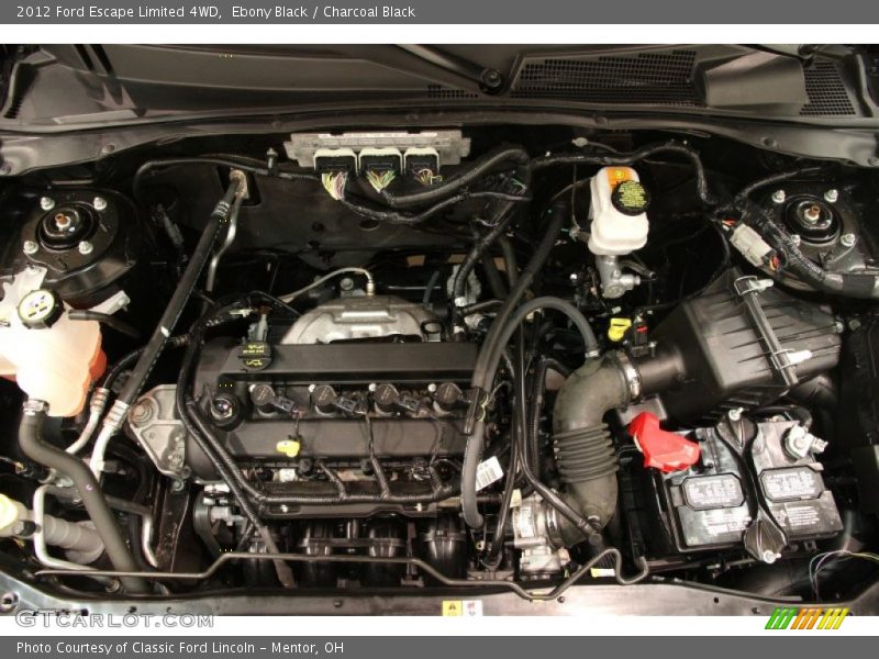  2012 Escape Limited 4WD Engine - 2.5 Liter DOHC 16-Valve Duratec 4 Cylinder