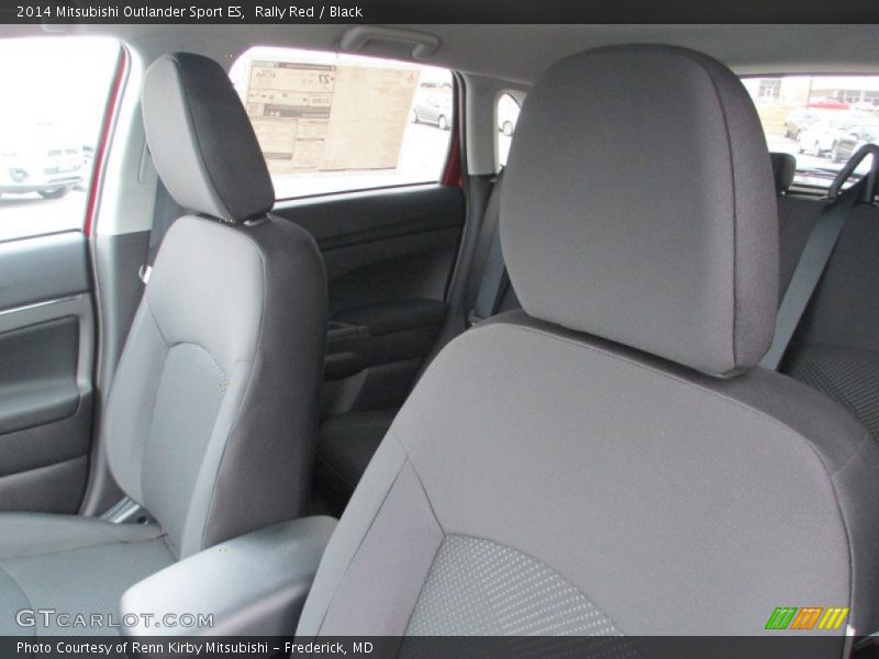 Rally Red / Black 2014 Mitsubishi Outlander Sport ES