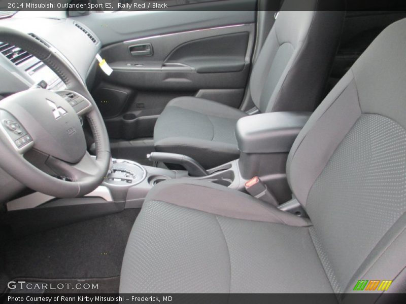Rally Red / Black 2014 Mitsubishi Outlander Sport ES