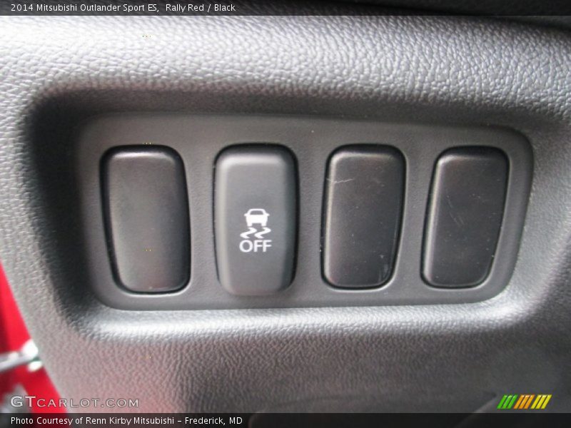 Rally Red / Black 2014 Mitsubishi Outlander Sport ES