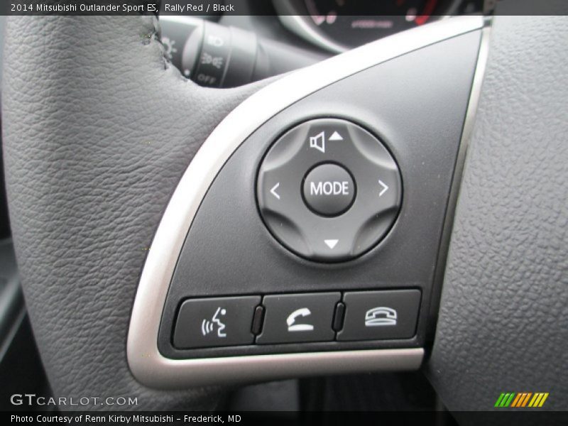 Rally Red / Black 2014 Mitsubishi Outlander Sport ES
