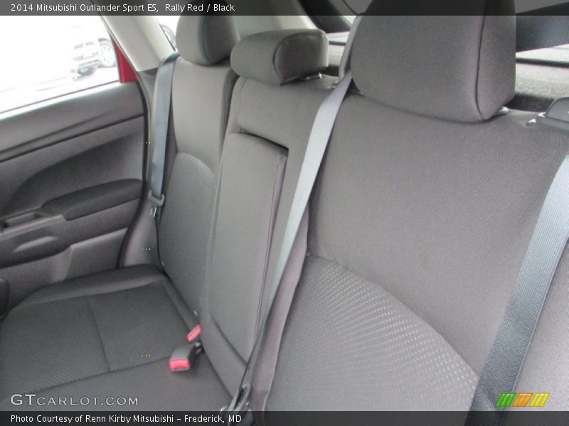 Rally Red / Black 2014 Mitsubishi Outlander Sport ES