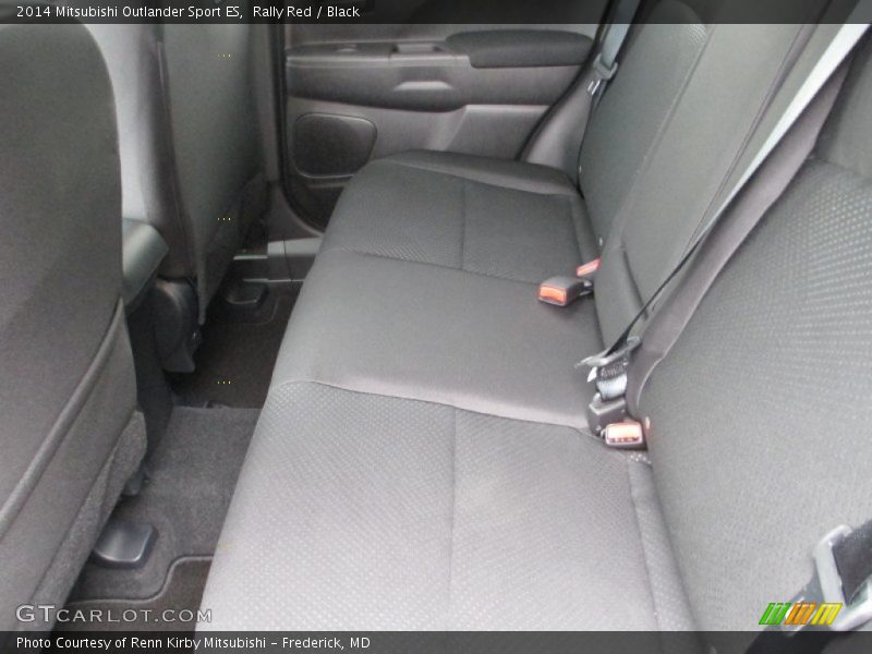 Rally Red / Black 2014 Mitsubishi Outlander Sport ES