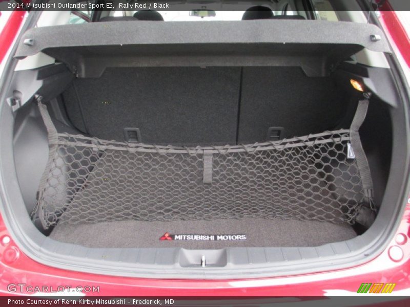 Rally Red / Black 2014 Mitsubishi Outlander Sport ES