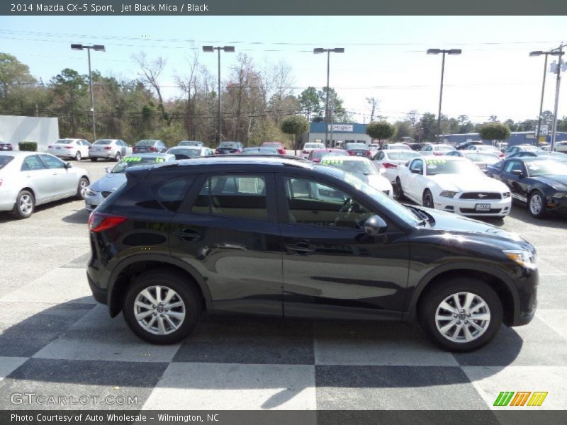 Jet Black Mica / Black 2014 Mazda CX-5 Sport