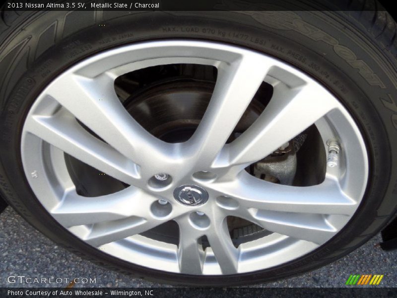 Metallic Slate / Charcoal 2013 Nissan Altima 3.5 SV