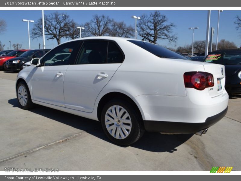 Candy White / Latte Macchiato 2010 Volkswagen Jetta S Sedan
