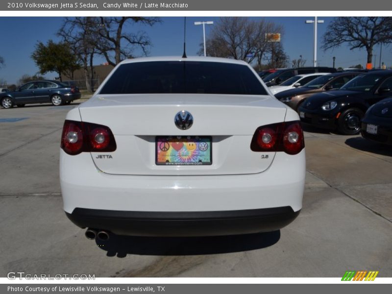 Candy White / Latte Macchiato 2010 Volkswagen Jetta S Sedan