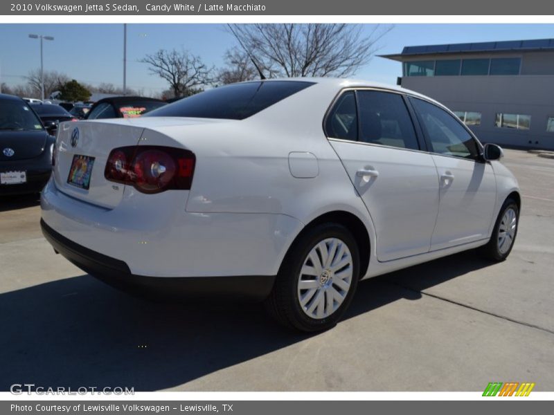 Candy White / Latte Macchiato 2010 Volkswagen Jetta S Sedan