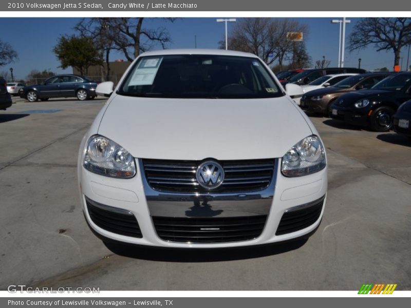Candy White / Latte Macchiato 2010 Volkswagen Jetta S Sedan