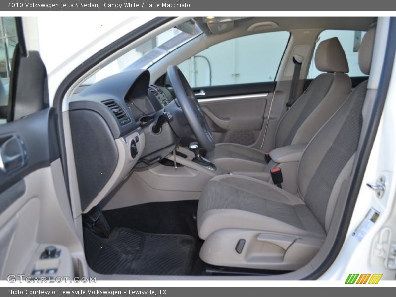 Candy White / Latte Macchiato 2010 Volkswagen Jetta S Sedan