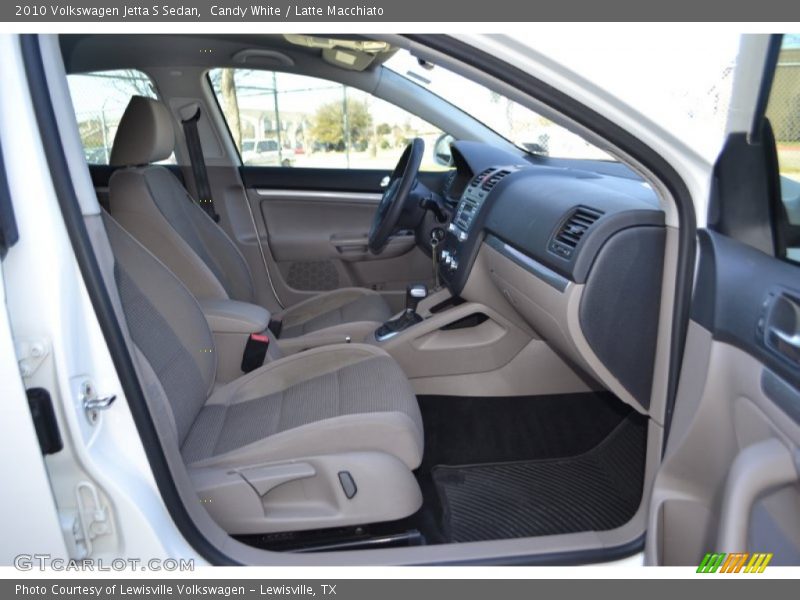 Candy White / Latte Macchiato 2010 Volkswagen Jetta S Sedan