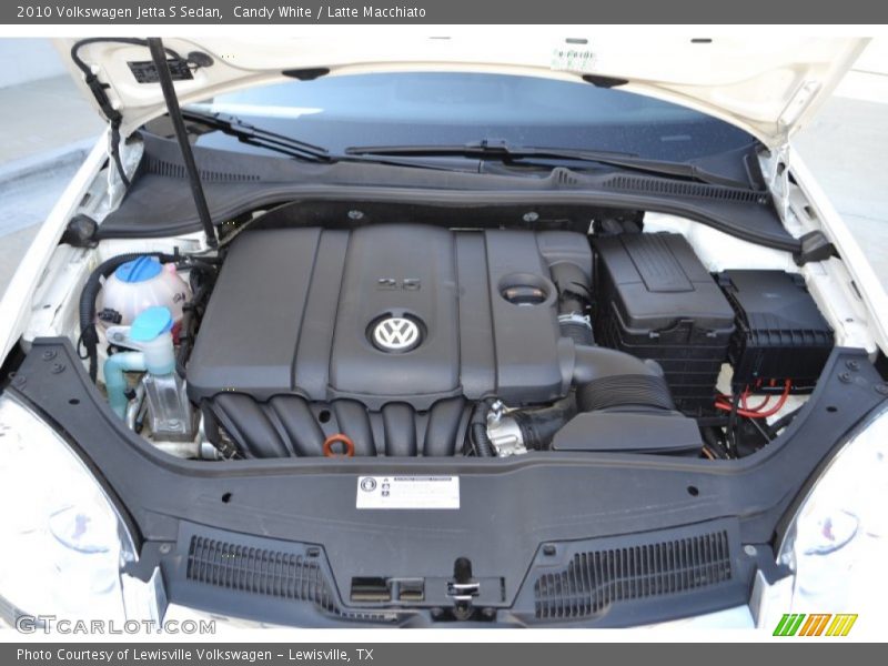 Candy White / Latte Macchiato 2010 Volkswagen Jetta S Sedan