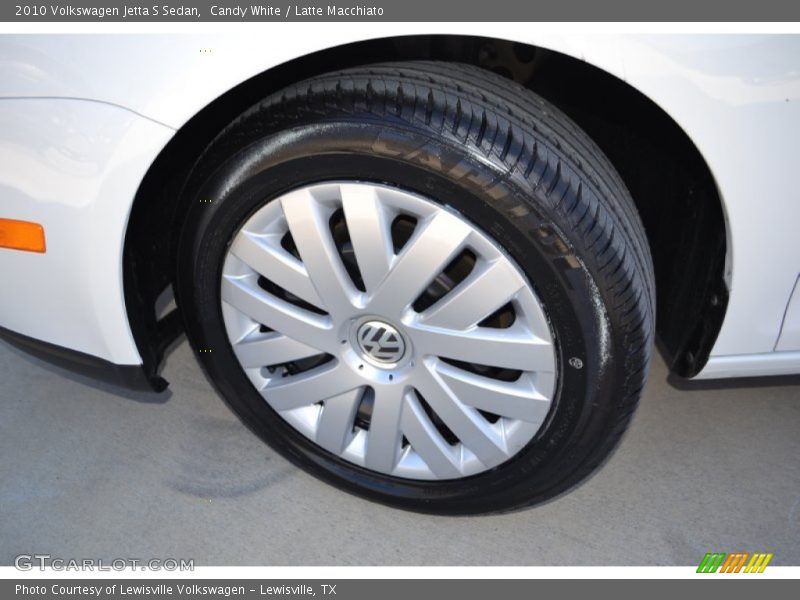 Candy White / Latte Macchiato 2010 Volkswagen Jetta S Sedan