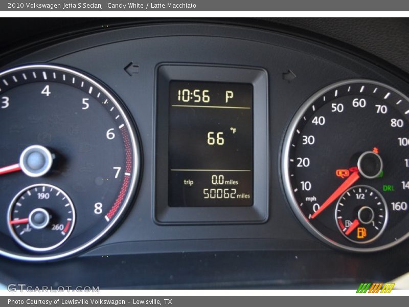 Candy White / Latte Macchiato 2010 Volkswagen Jetta S Sedan