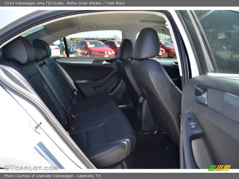 Reflex Silver Metallic / Titan Black 2014 Volkswagen Jetta TDI Sedan