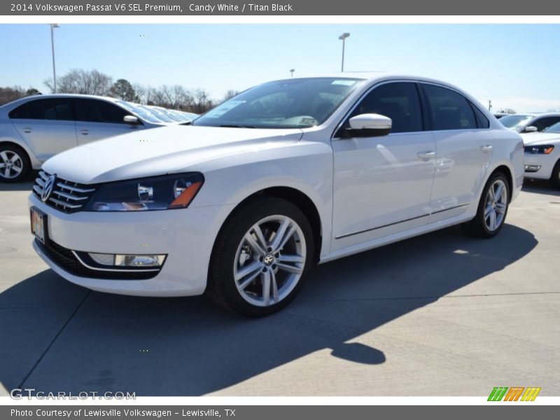 Candy White / Titan Black 2014 Volkswagen Passat V6 SEL Premium