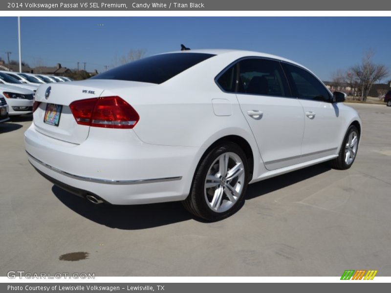 Candy White / Titan Black 2014 Volkswagen Passat V6 SEL Premium