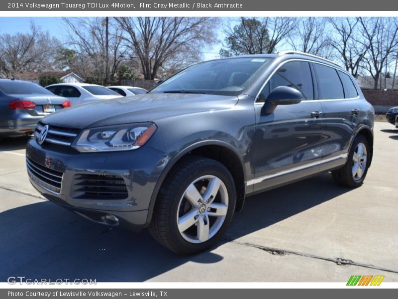 Flint Gray Metallic / Black Anthracite 2014 Volkswagen Touareg TDI Lux 4Motion