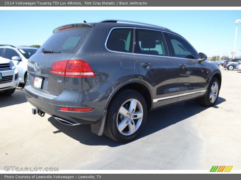 Flint Gray Metallic / Black Anthracite 2014 Volkswagen Touareg TDI Lux 4Motion