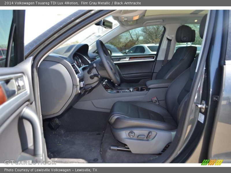 Flint Gray Metallic / Black Anthracite 2014 Volkswagen Touareg TDI Lux 4Motion