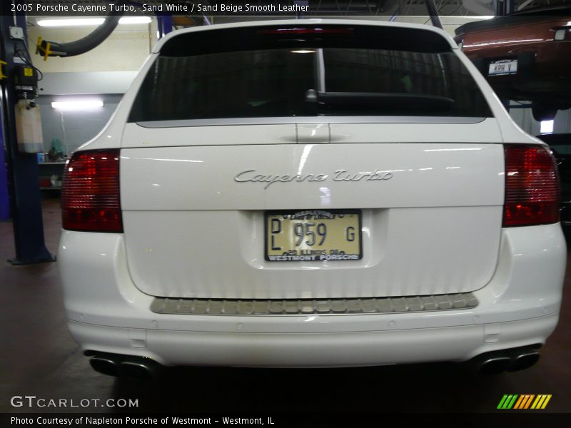 Sand White / Sand Beige Smooth Leather 2005 Porsche Cayenne Turbo