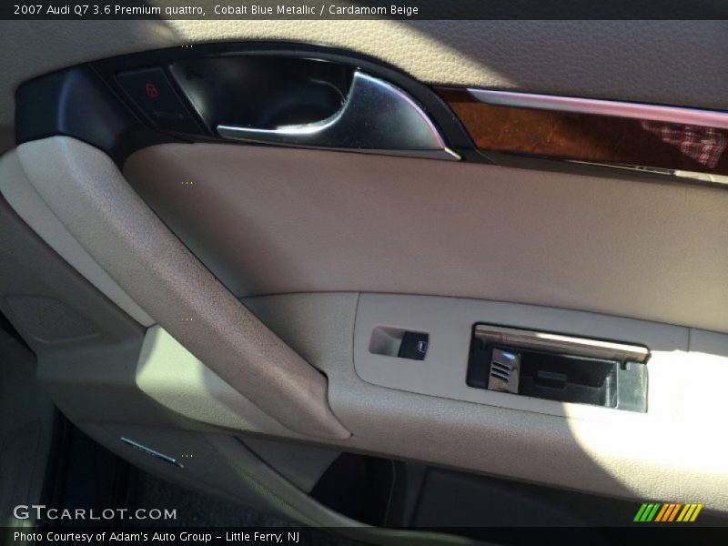Cobalt Blue Metallic / Cardamom Beige 2007 Audi Q7 3.6 Premium quattro